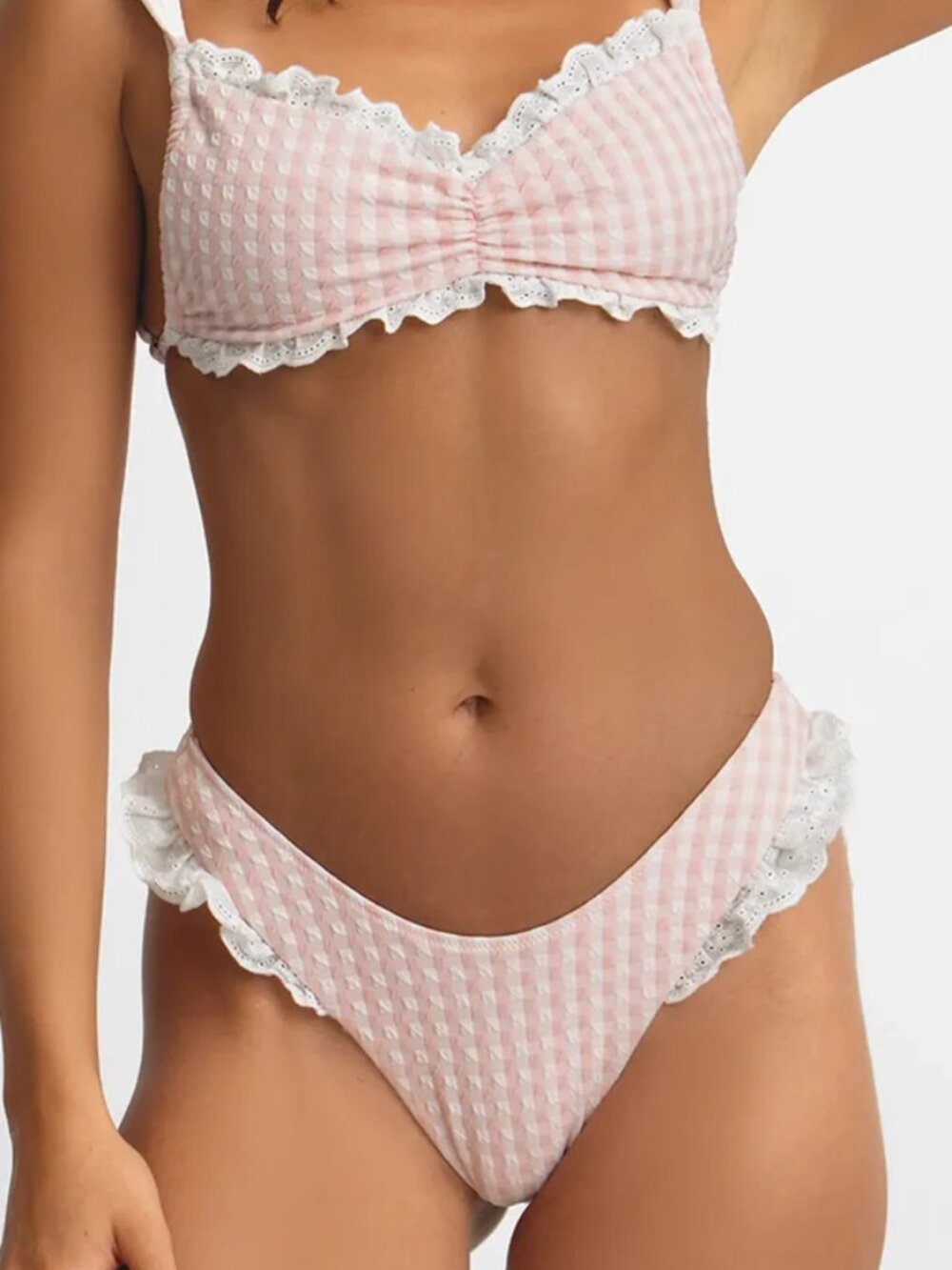 Blackbough Candice Ruffled Cheeky Bottoms / Picnic Basket